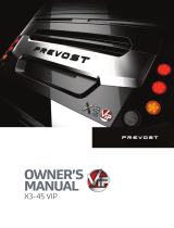 PREVOST X3-45 VIP 2017 Owner's manual