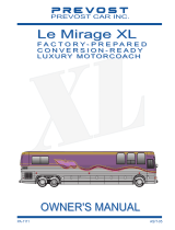 PREVOST XL-40 Motorhome Owner's manual