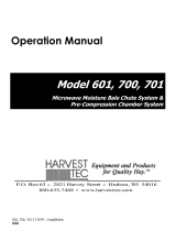 Harvest TEC 701 Operating instructions