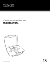 Bante Instruments DOscan10 Pocket Dissolved Oxygen Tester Owner's manual