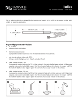 BANTE Iodide Ion Selective Electrode Owner's manual