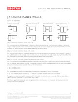 Isotra Japanese roller blinds Control And Maintenance Manual