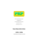 PKP DP06 Operating instructions