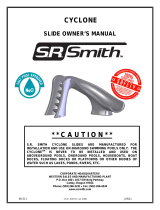 S.R.Smith Cyclone Pool Slide Owner's manual