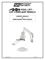 S.R.Smith aXs2 Pool Lift Owner's manual
