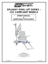 S.R.Smith Splash! Round Post Pool Lift Owner's manual