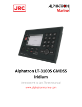 Alphatron Marine Alphatron LT-3100 Iridium / Alphatron LT-3100S GMDSS Iridium Owner's manual